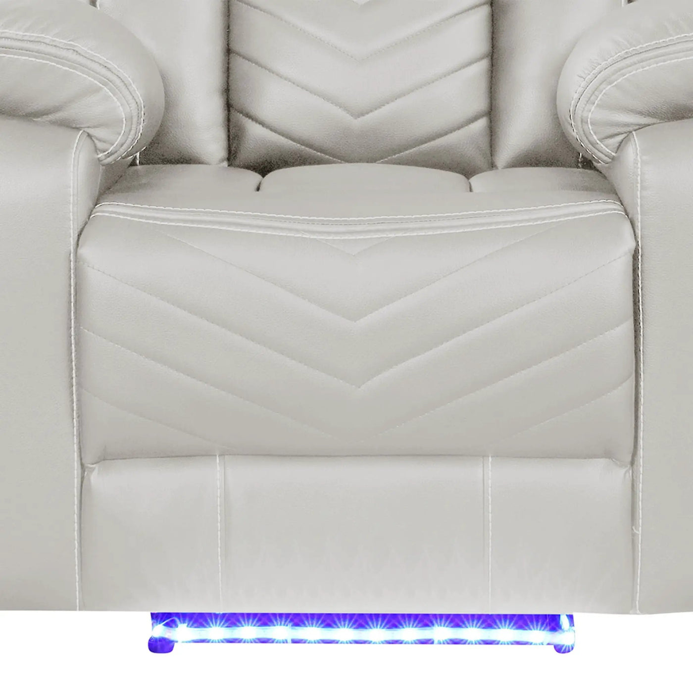 Challenger - LED Power Recliner Chair by Unique Piece Furniture