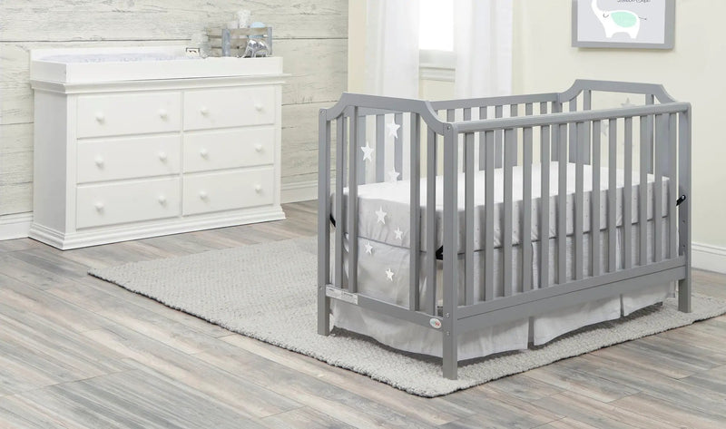 Celeste - 3-in-1 Convertible Island Crib by HouseOfZazla