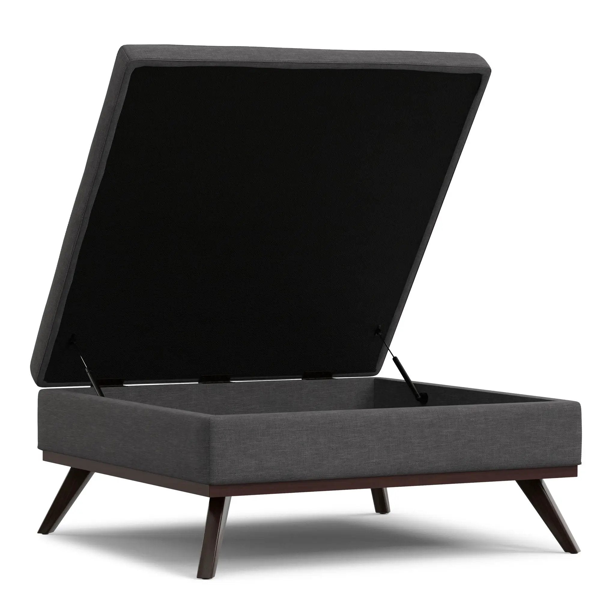 Owen - Multifunctional Square Coffee Table Storage Ottoman by Unique Piece Furniture