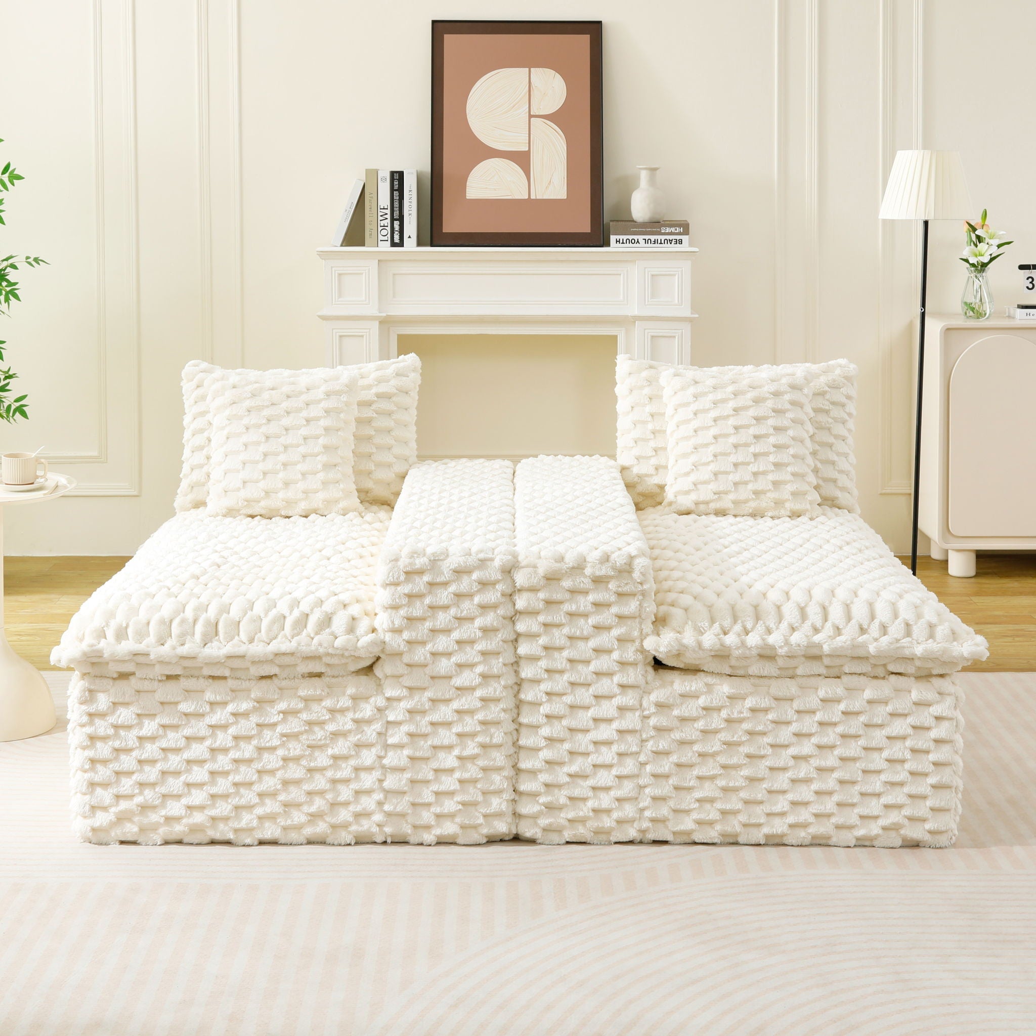 Multifunctional Sofa, Side-By-Side Or Facing Each Other by HouseOfZazla