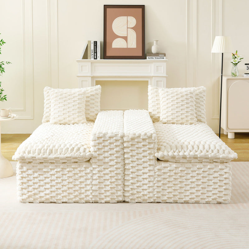 Multifunctional Sofa, Side-By-Side Or Facing Each Other by HouseOfZazla