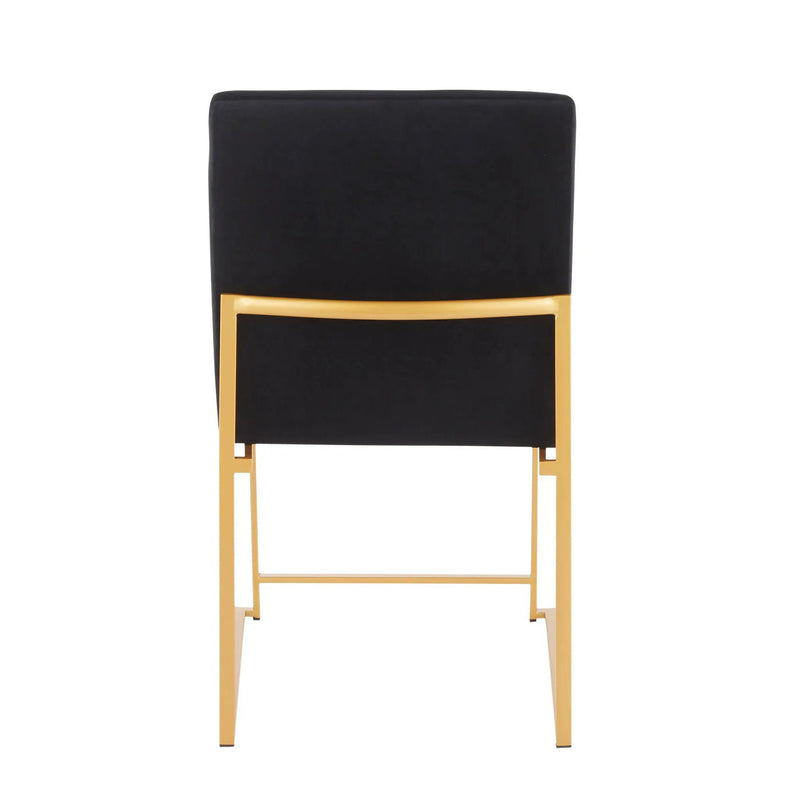 Fuji - Contemporary Stylish Frame, High Back Dining Chair (Set of 2) by Unique Piece Furniture
