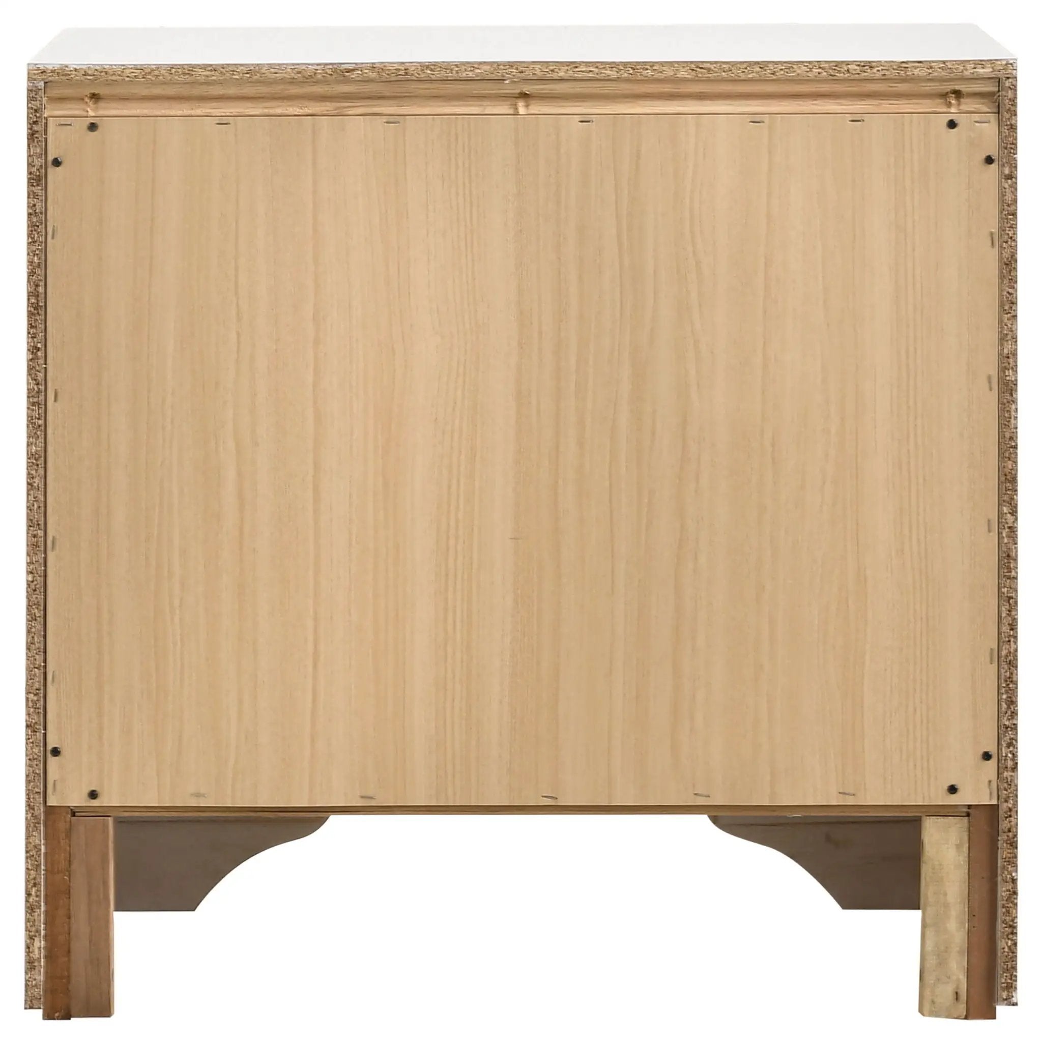 Miranda 3-drawer Nightstand Bedside Table White by Unique Piece Furniture