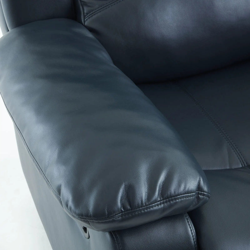 Charlotte - Gel Glider Recliner - Blue by Unique Piece Furniture