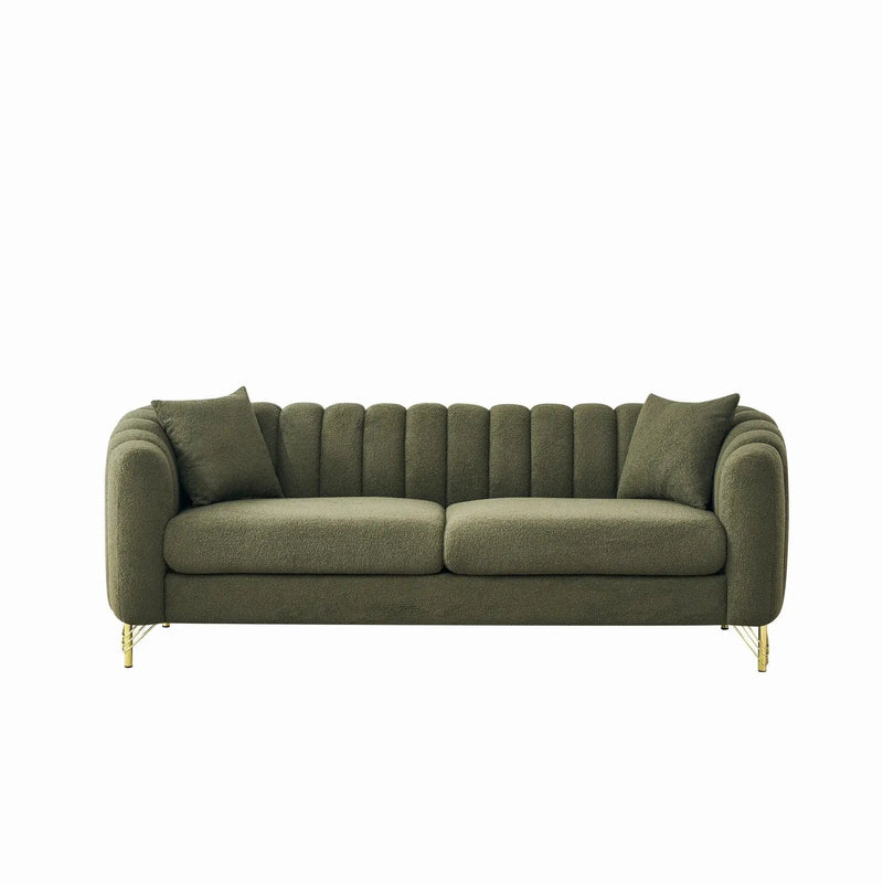 Oversized Sofa, Deep Tufted Couch by Unique Piece Furniture