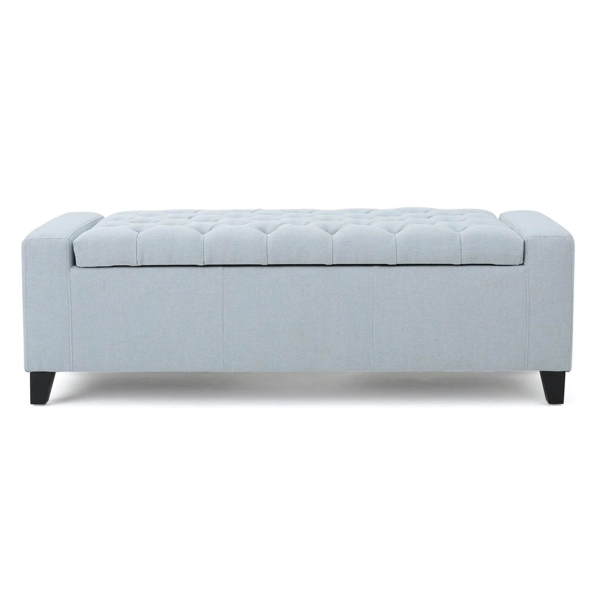 Guernsey Ottoman Storage With Tufted Top by HouseOfZazla