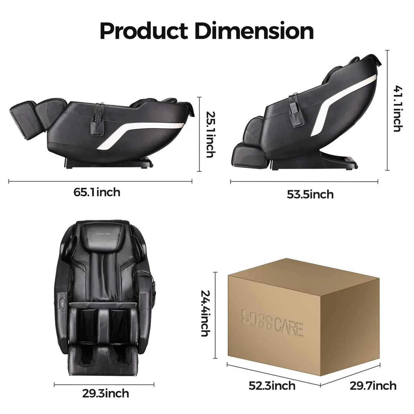 Massage Chairs SL Track Full Body Massage Recliner by HouseOfZazla