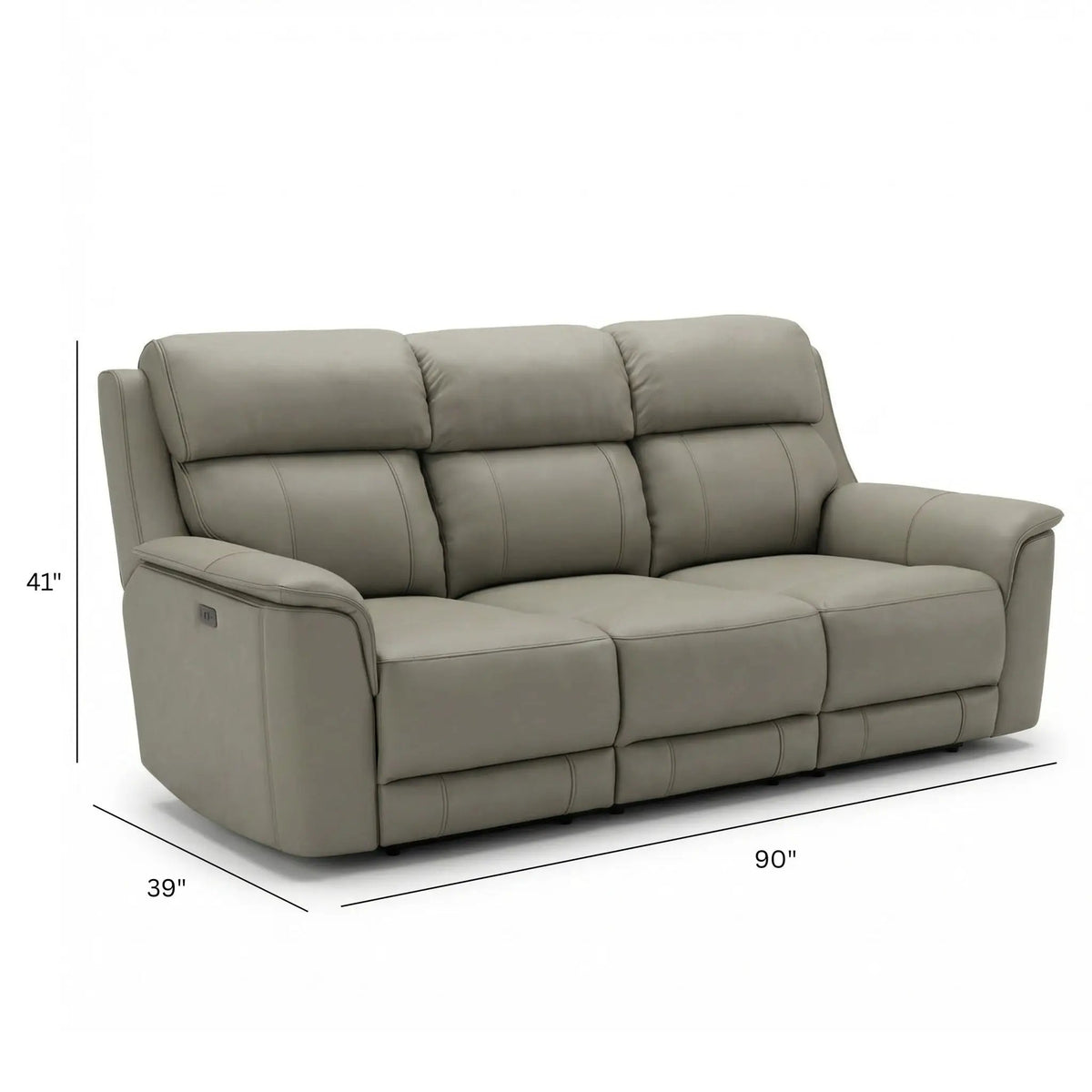 Oslo - Dual Power Reclining Sofa, photo 12 of 14