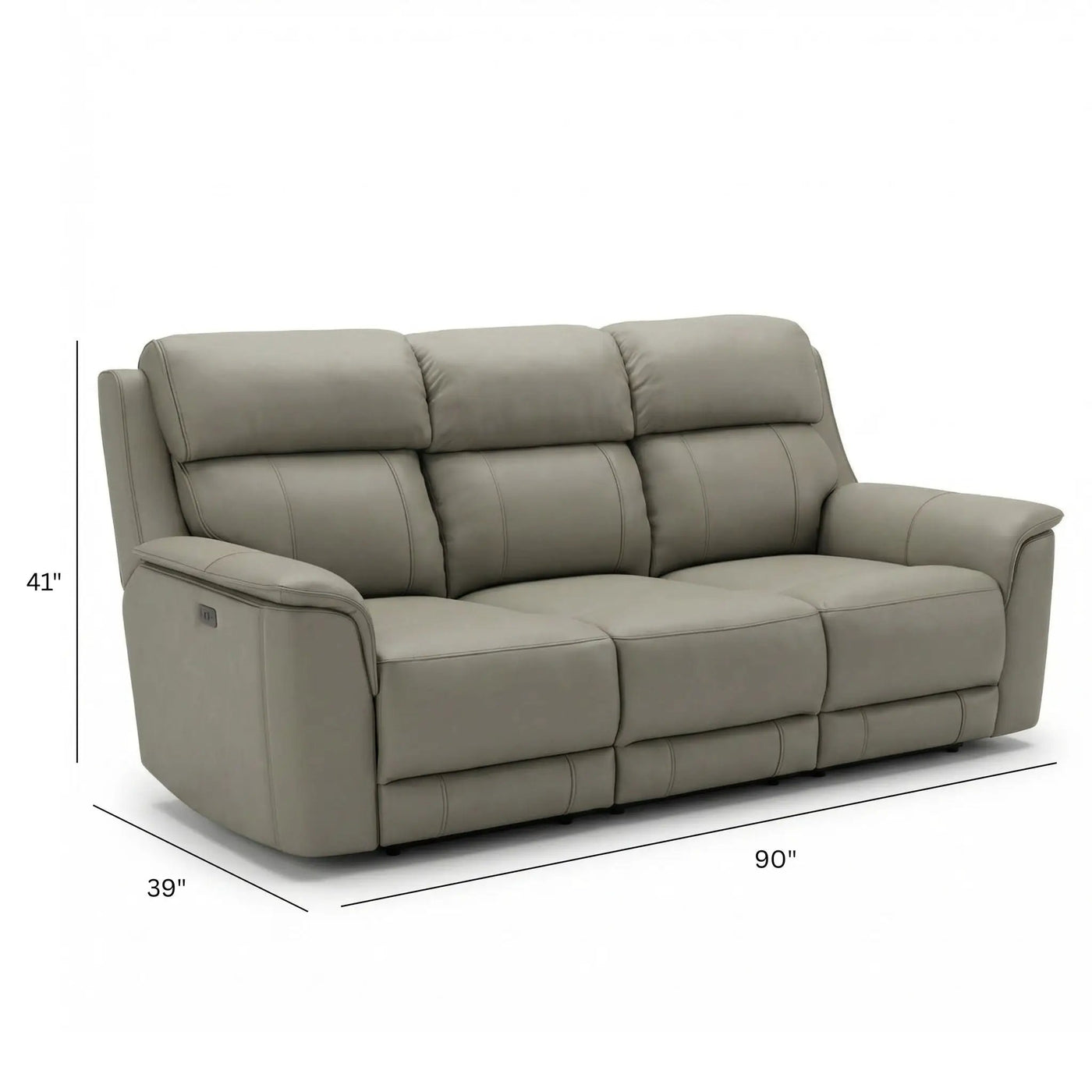 Oslo - Dual Power Reclining Sofa by HouseOfZazla
