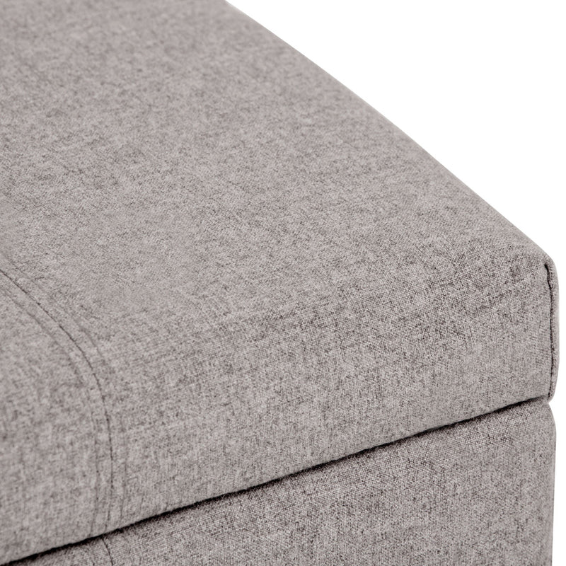 Dover - Upholstered Storage Ottoman Bench by HouseOfZazla