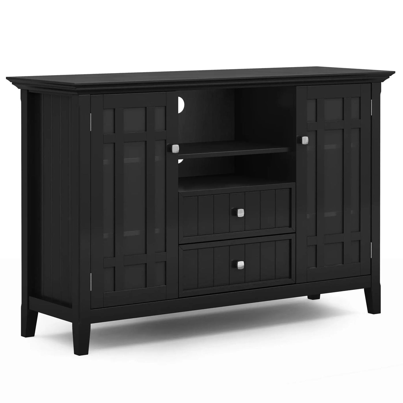 Bedford - Handcrafted Tall TV Media Stand by HouseOfZazla