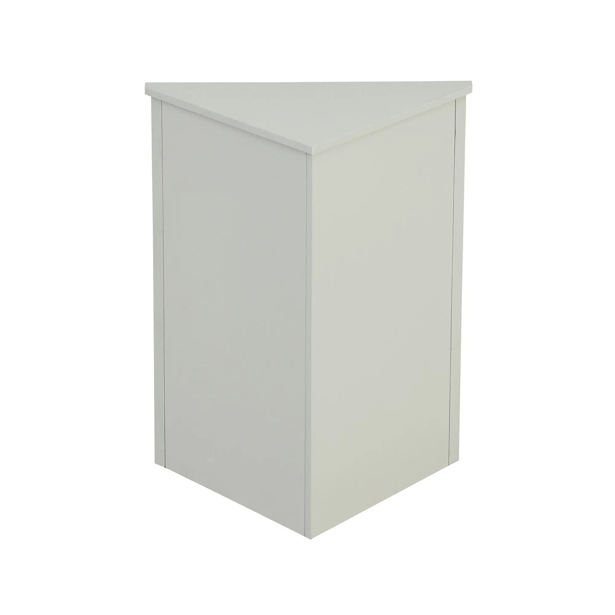 Triangle Bathroom Storage Cabinet With Adjustable Shelves, Freestanding Floor Cabinet For Home Kitchen by HouseOfZazla