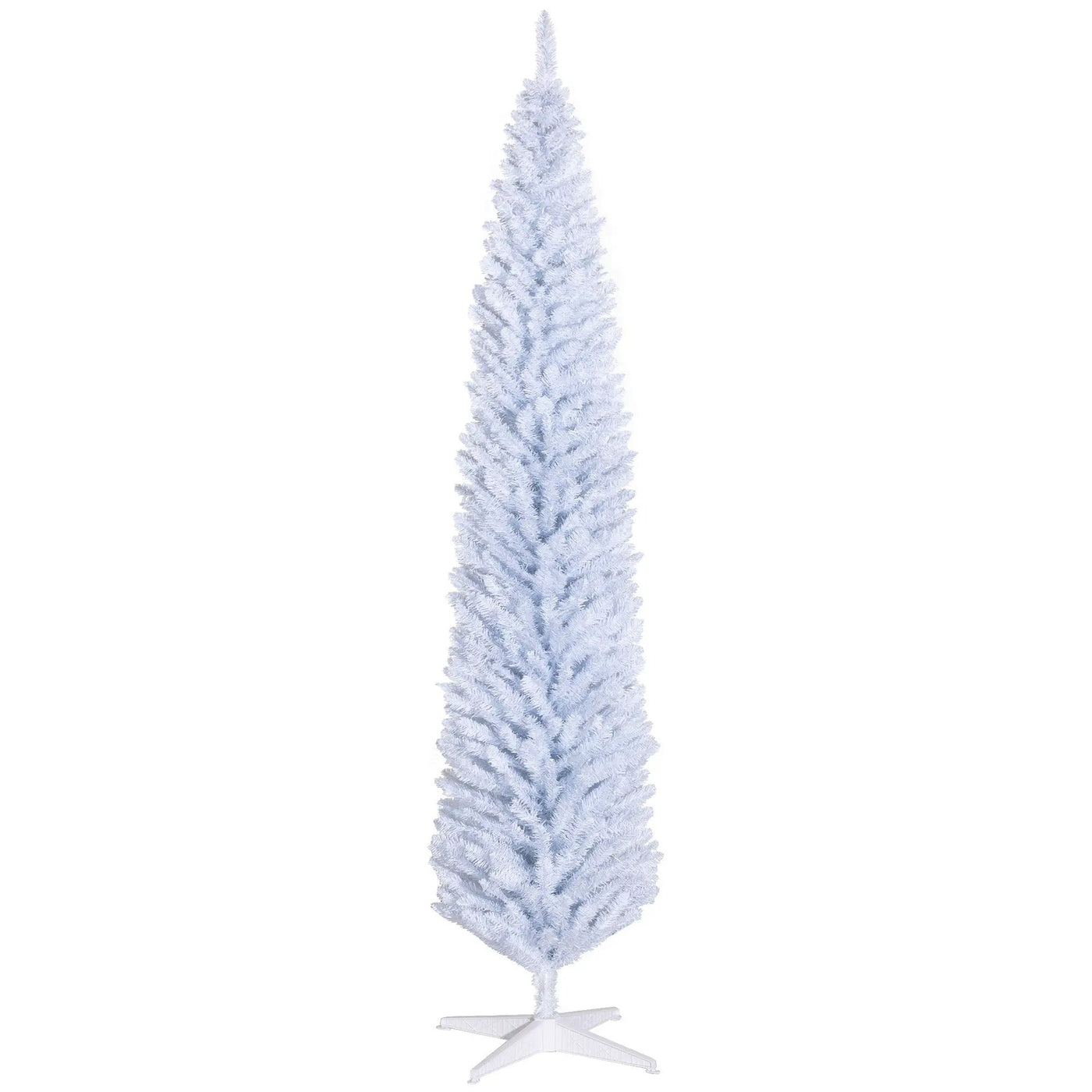 HOMCOM 8' Artificial Pencil Christmas Tree by HouseOfZazla