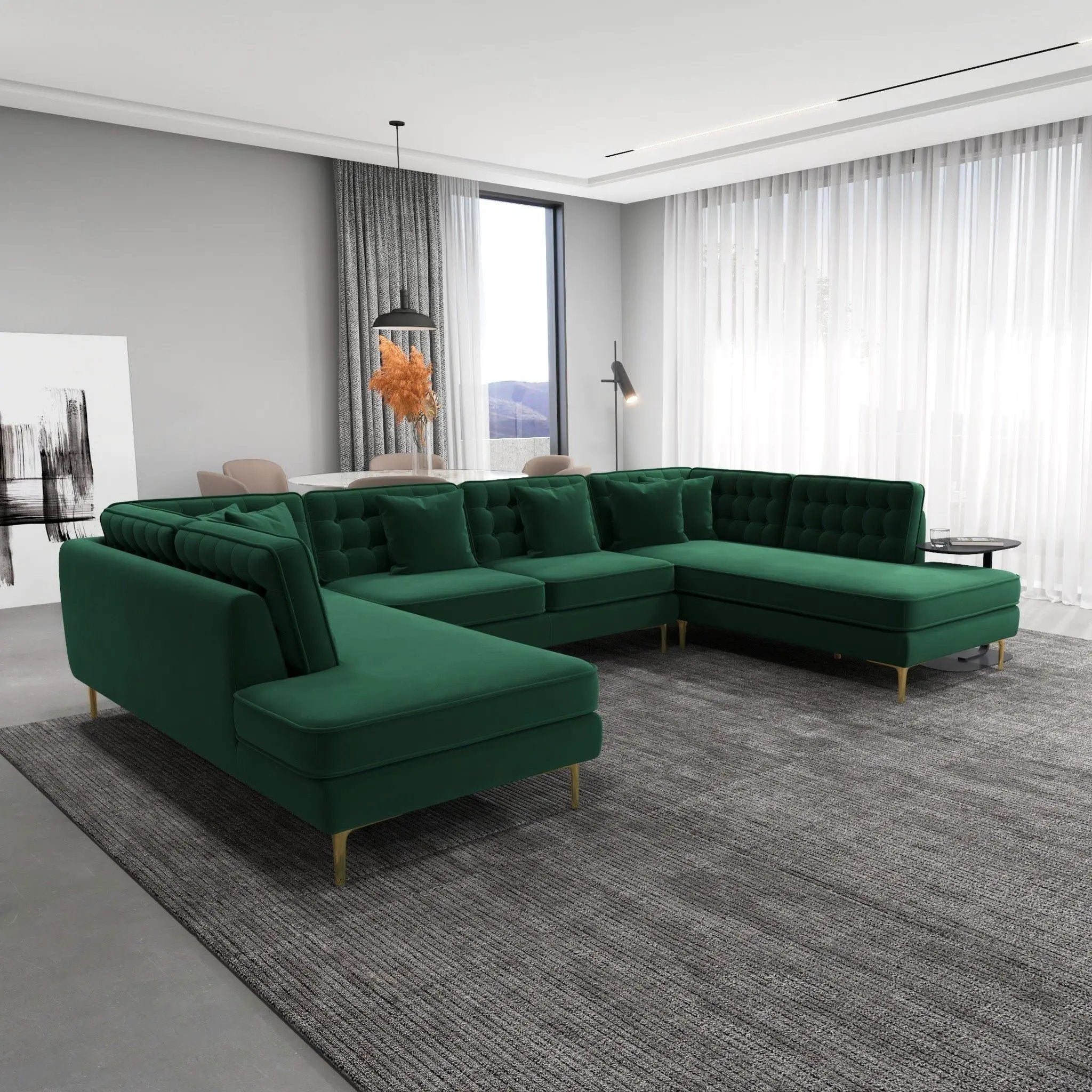 Brooke - Sectional Sofa by HouseOfZazla