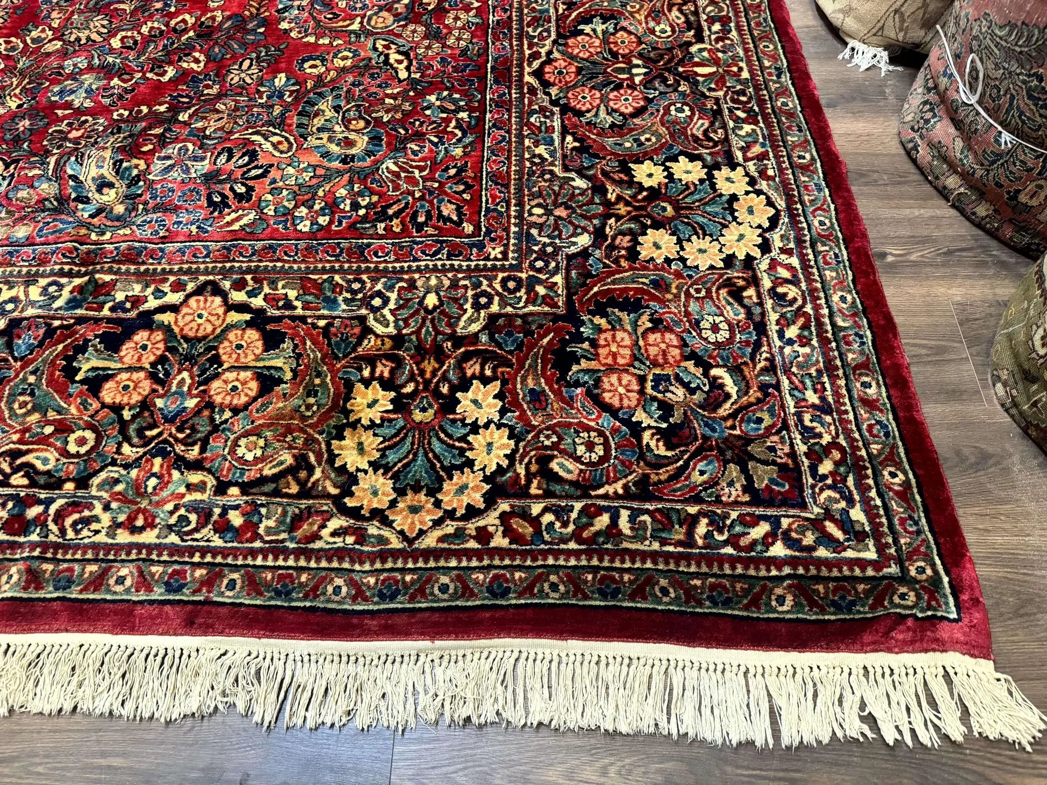 Palace Size Antique Persian Sarouk Rug 12x18 by Jewel Rugs