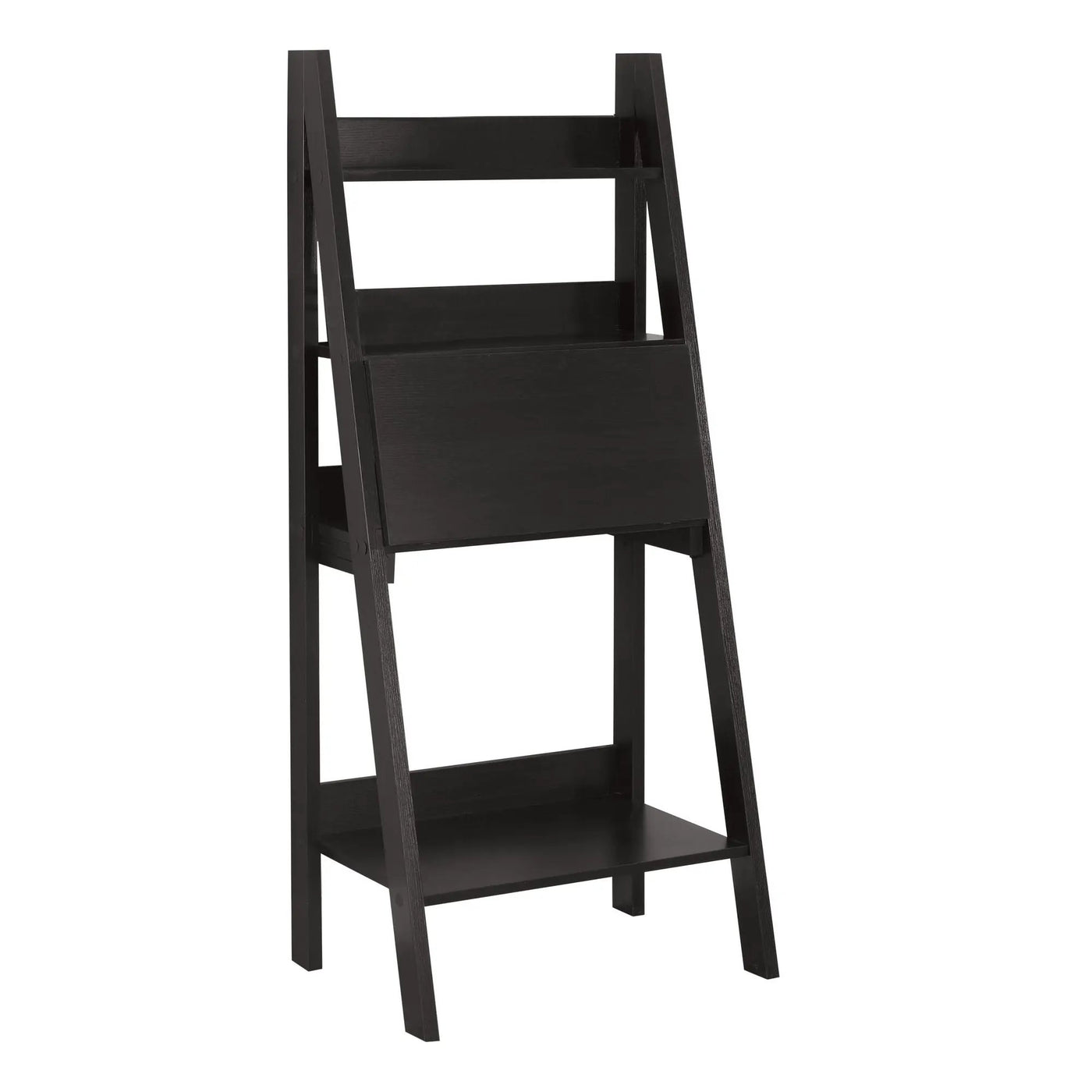 Computer Desk For Home Office, Laptop, Leaning, Storage Shelves by Unique Piece Furniture