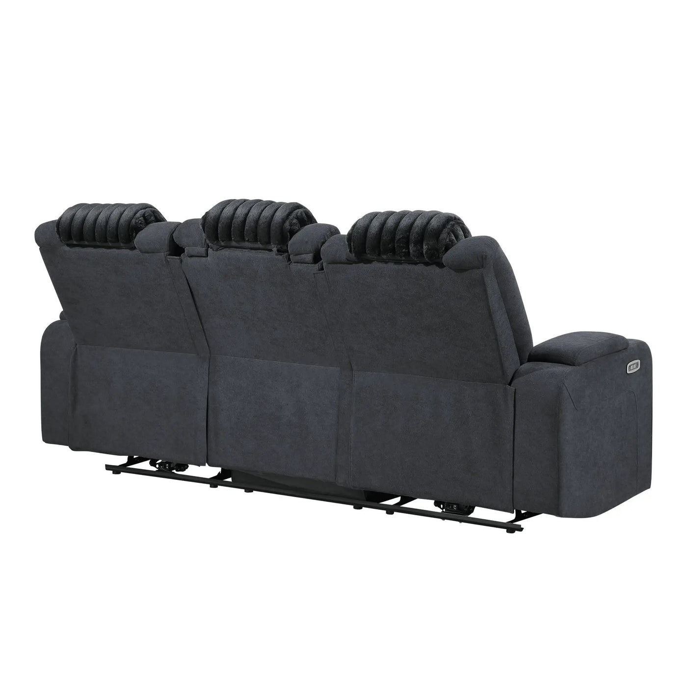 Duran - Power Reclining Sofa With Power Headrest by HouseOfZazla