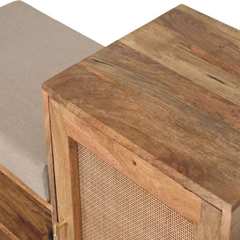 Larissa - 2 Slot Bench Unit - Beige by HouseOfZazla