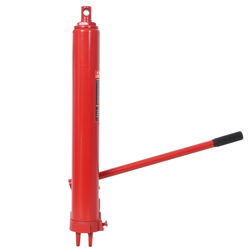 8 Ton Hydraulic Long Ram Jack - Dual Double Piston Pump, Clevis Base by HouseOfZazla
