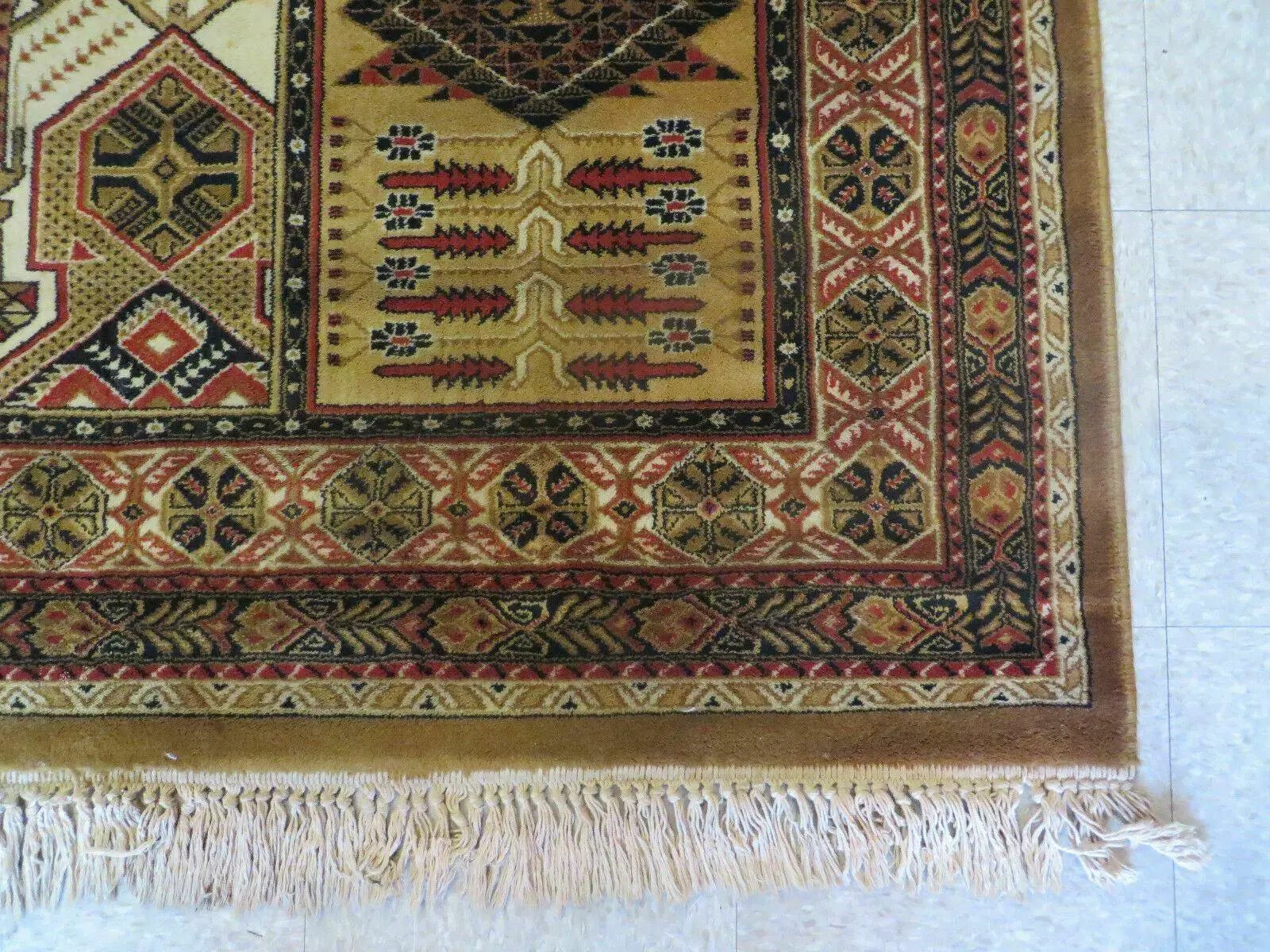 Couristan Rug 10x14, Large Belgium Power Loomed Wool Carpet 10 x 14 ft, Brown Tan Cream Oriental Rug, Living Room Rug, Large Area Rug by Jewel Rugs