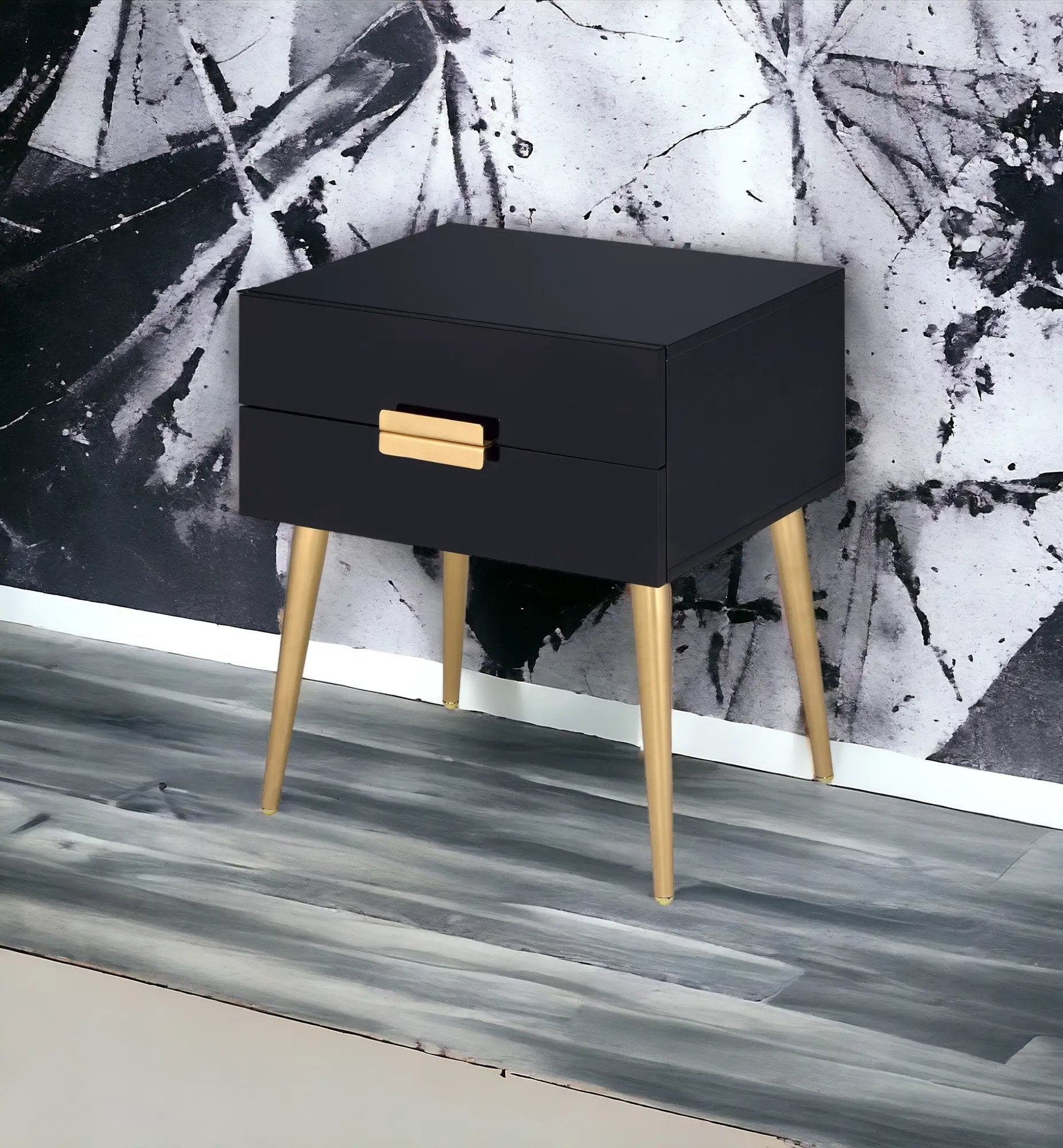 Denvor End Table with Drawers by HouseOfZazla