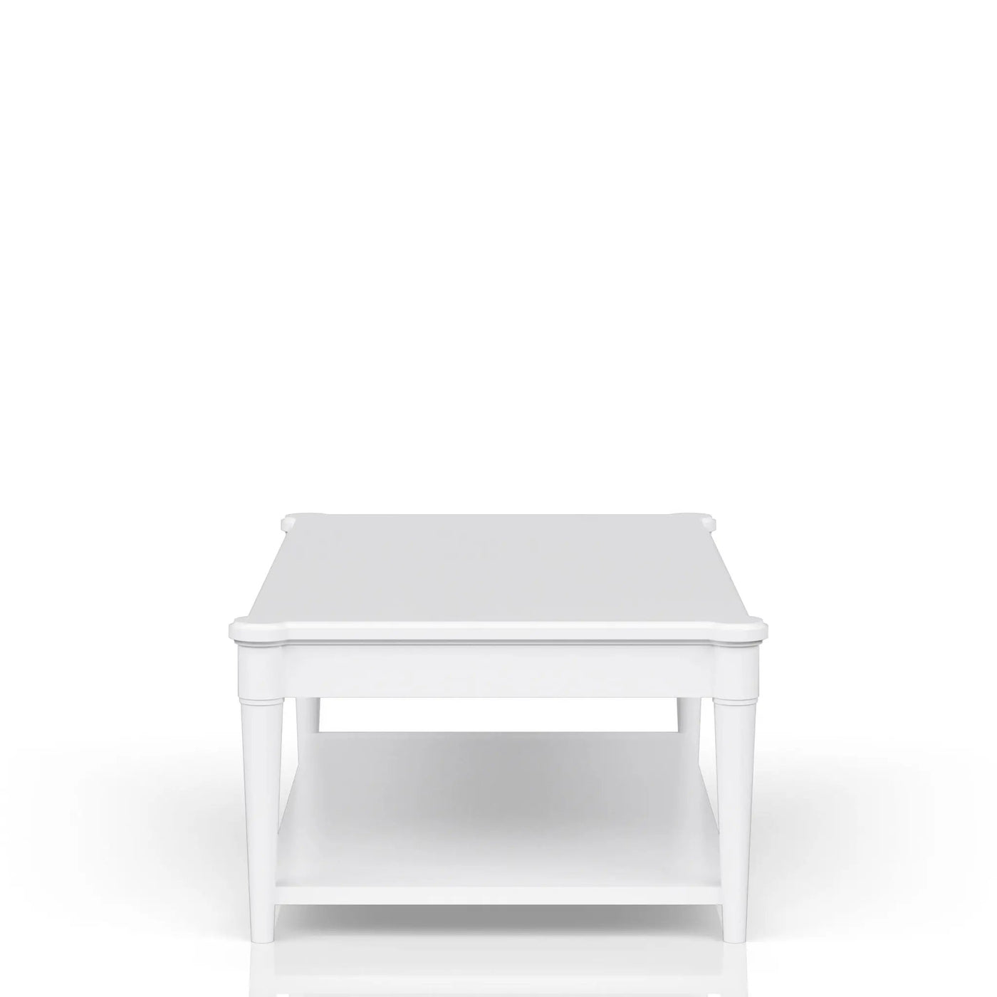 Cocktail Table With Two Storage Drawers And Casters by HouseOfZazla