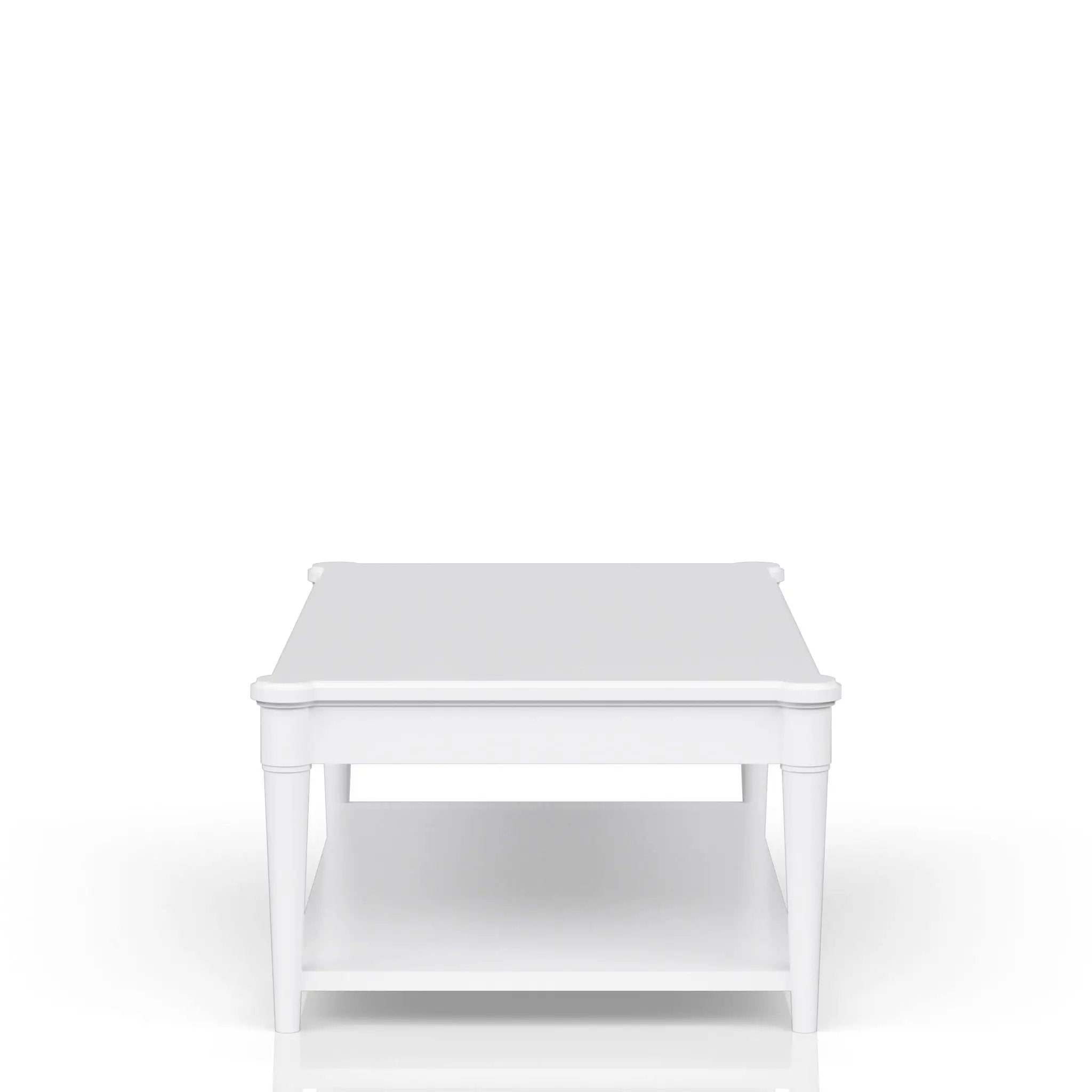 Cocktail Table With Two Storage Drawers And Casters by HouseOfZazla