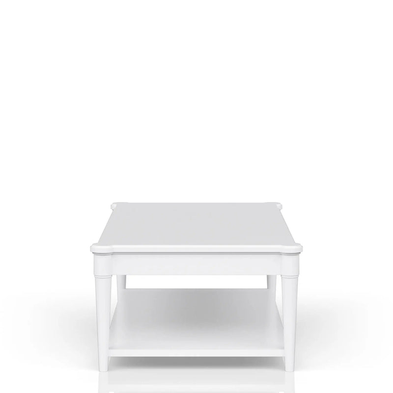 Cocktail Table With Two Storage Drawers And Casters by HouseOfZazla
