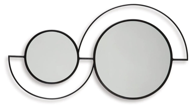 Shayham - Accent Mirror - Black by Unique Piece Furniture