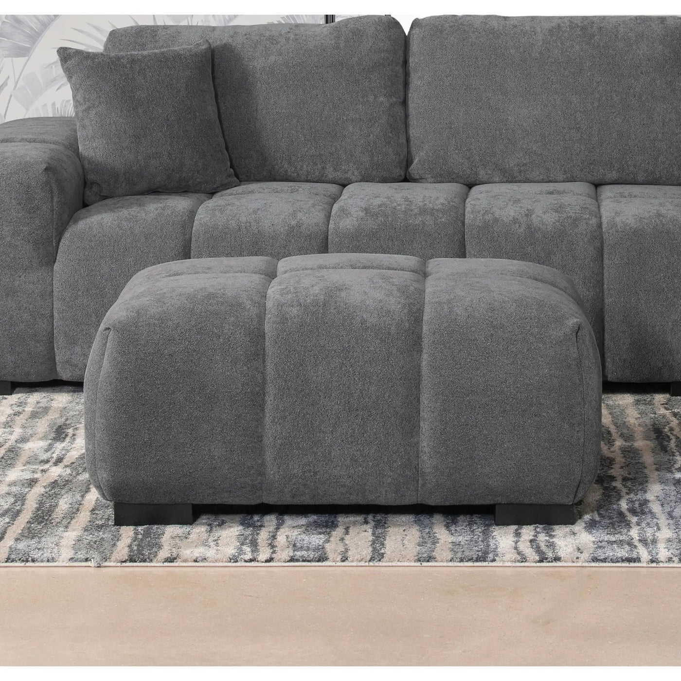 Plather - Rectangular Ottoman by HouseOfZazla