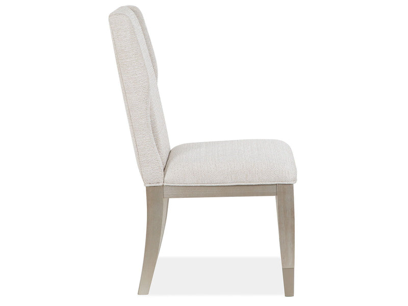 Lenox - Upholstered Host Side Chair (Set of 2) - Warm Silver, photo 6 of 7
