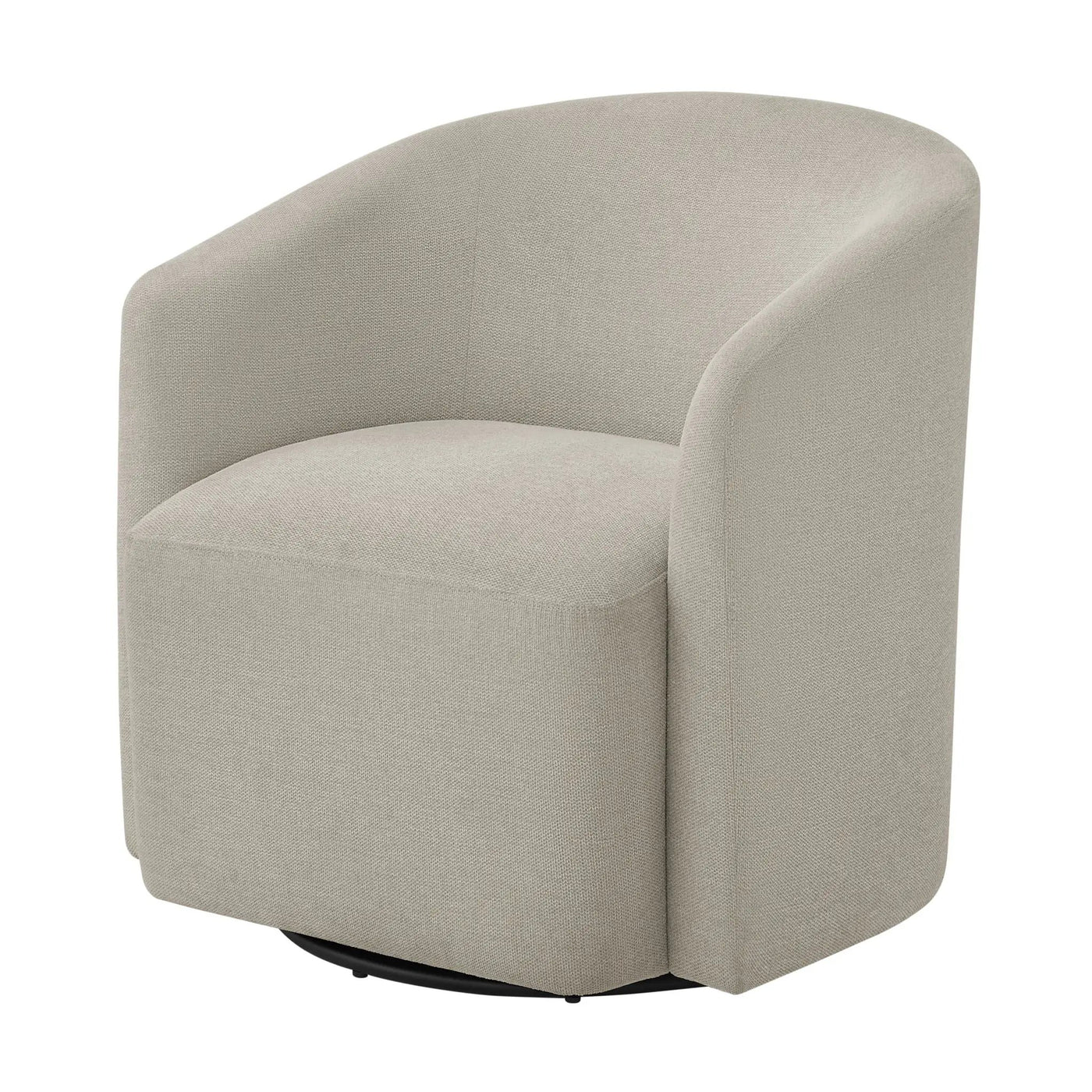 Ardena - Modern Swivel Barrel Chair by HouseOfZazla