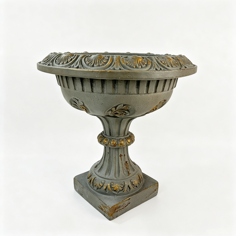 MGO Garden Planter with Drainage Hole - Antique Blue, photo 3 of 8