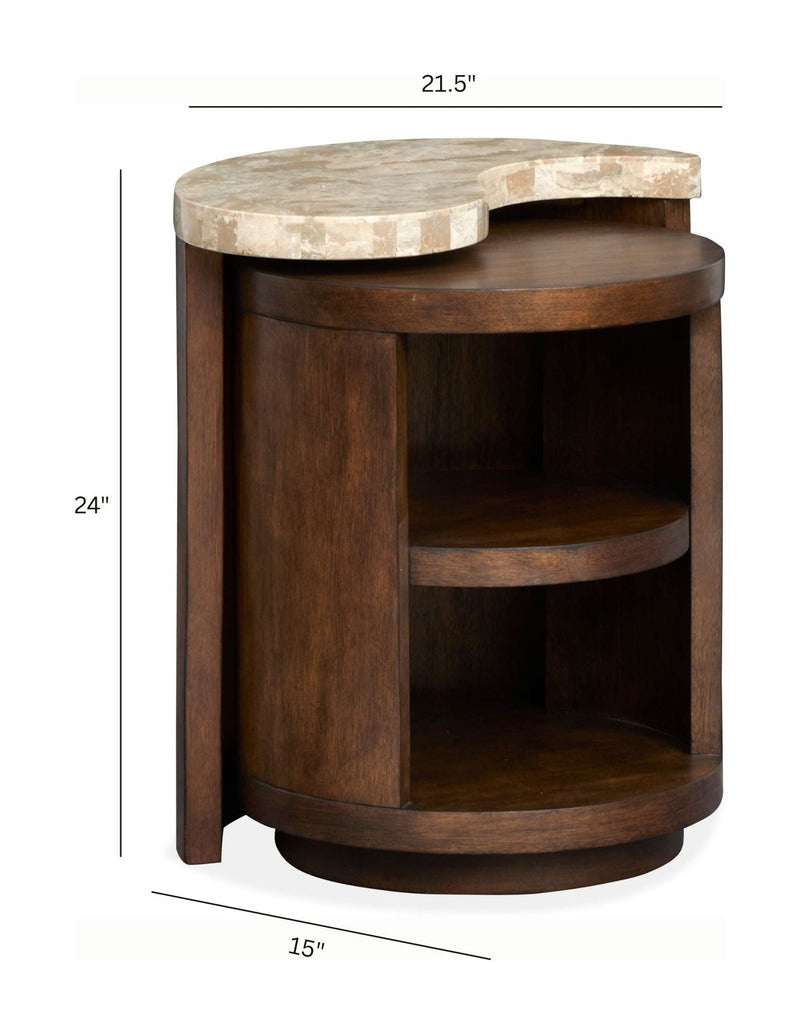 McPherson - Nesting End Table - Burnt Umber, photo 6 of 7