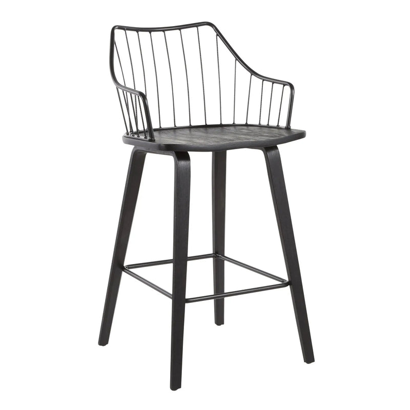 Winston - Farmhouse Counter Stool by Unique Piece Furniture