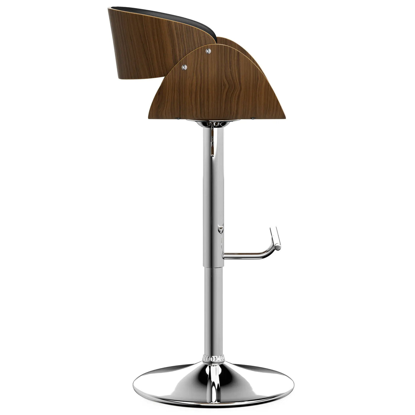 Amery - Mid Century Modern Adjustable Swivel Bar Stool by HouseOfZazla
