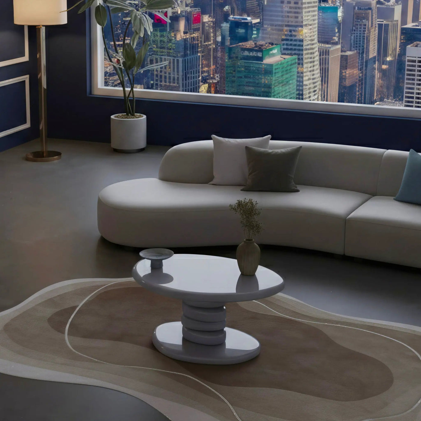 Cobblestone End Table by HouseOfZazla