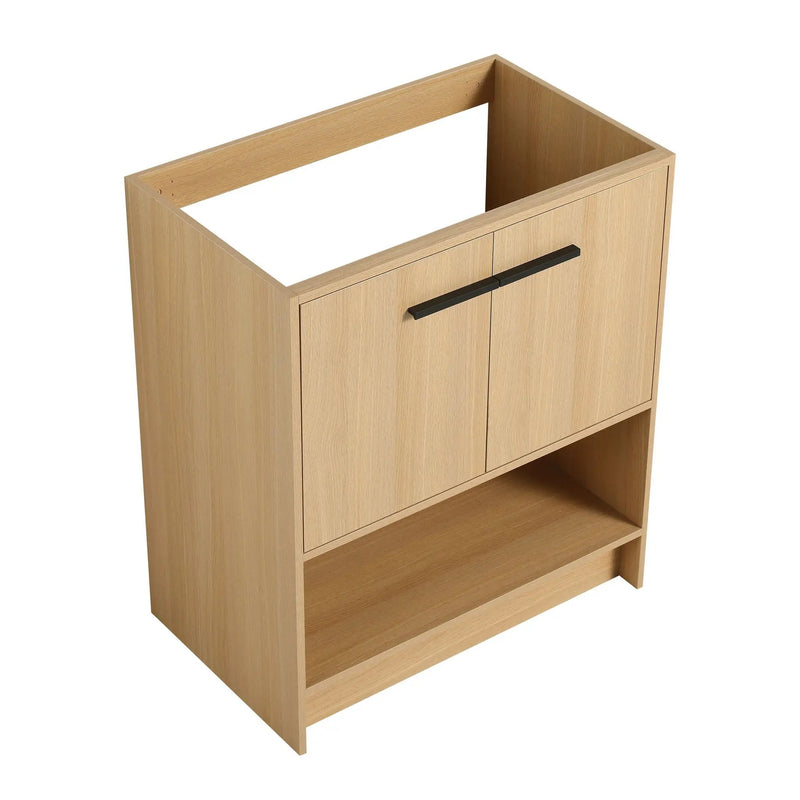 Modern Freestanding Bathroom Vanity With 2 Doors by Unique Piece Furniture