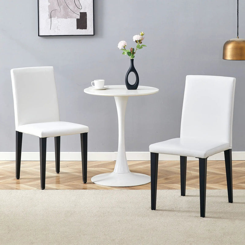 Versatile Dining Chairs With Comfortable Design And Metal Legs by Unique Piece Furniture