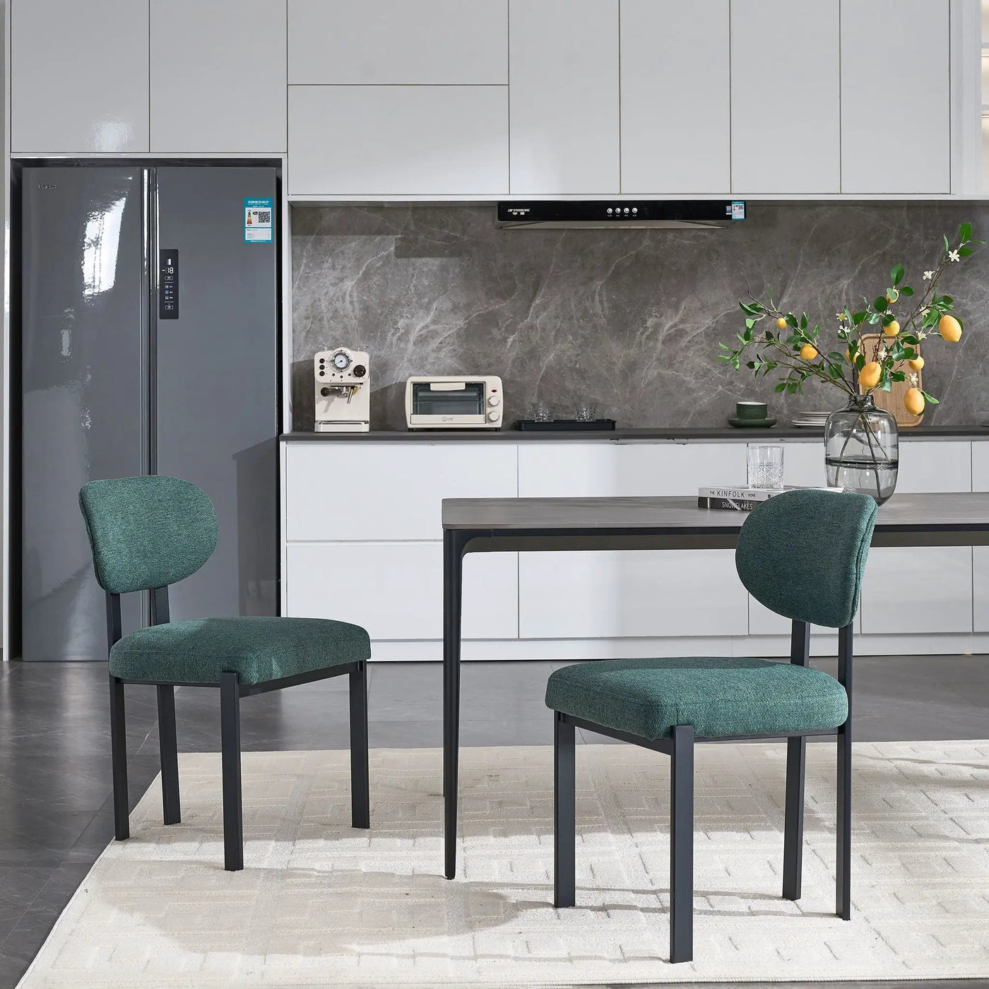 Dining Armless Chairs (Set of 2) by HouseOfZazla
