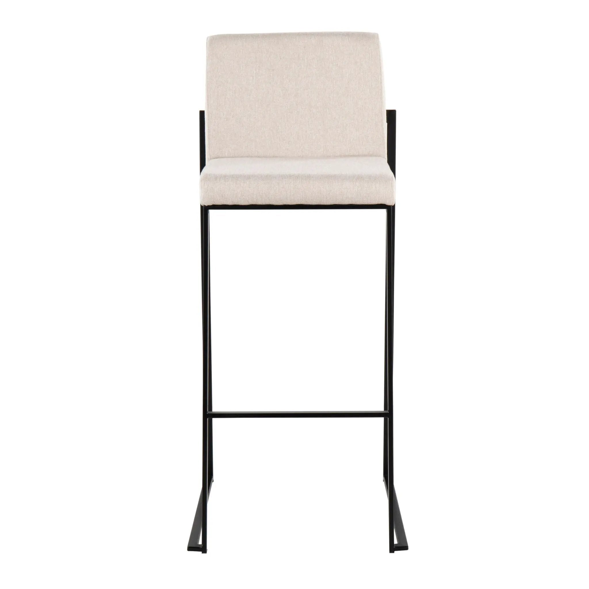 Fuji - Contemporary High Back Barstool Elegant Design by Unique Piece Furniture