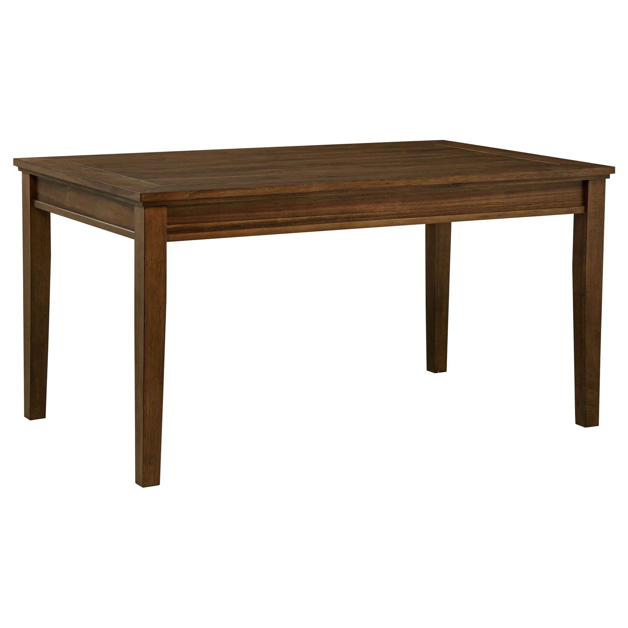 Atwood Rectangular Wood Dining Table Warm Brown by Unique Piece Furniture