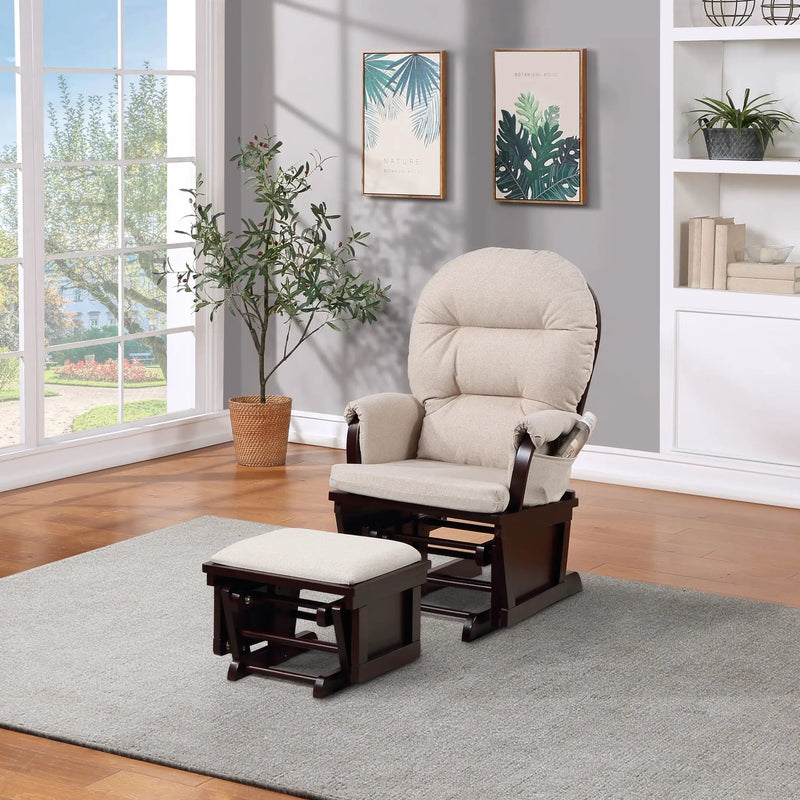 Madison - Glider & Ottoman by HouseOfZazla