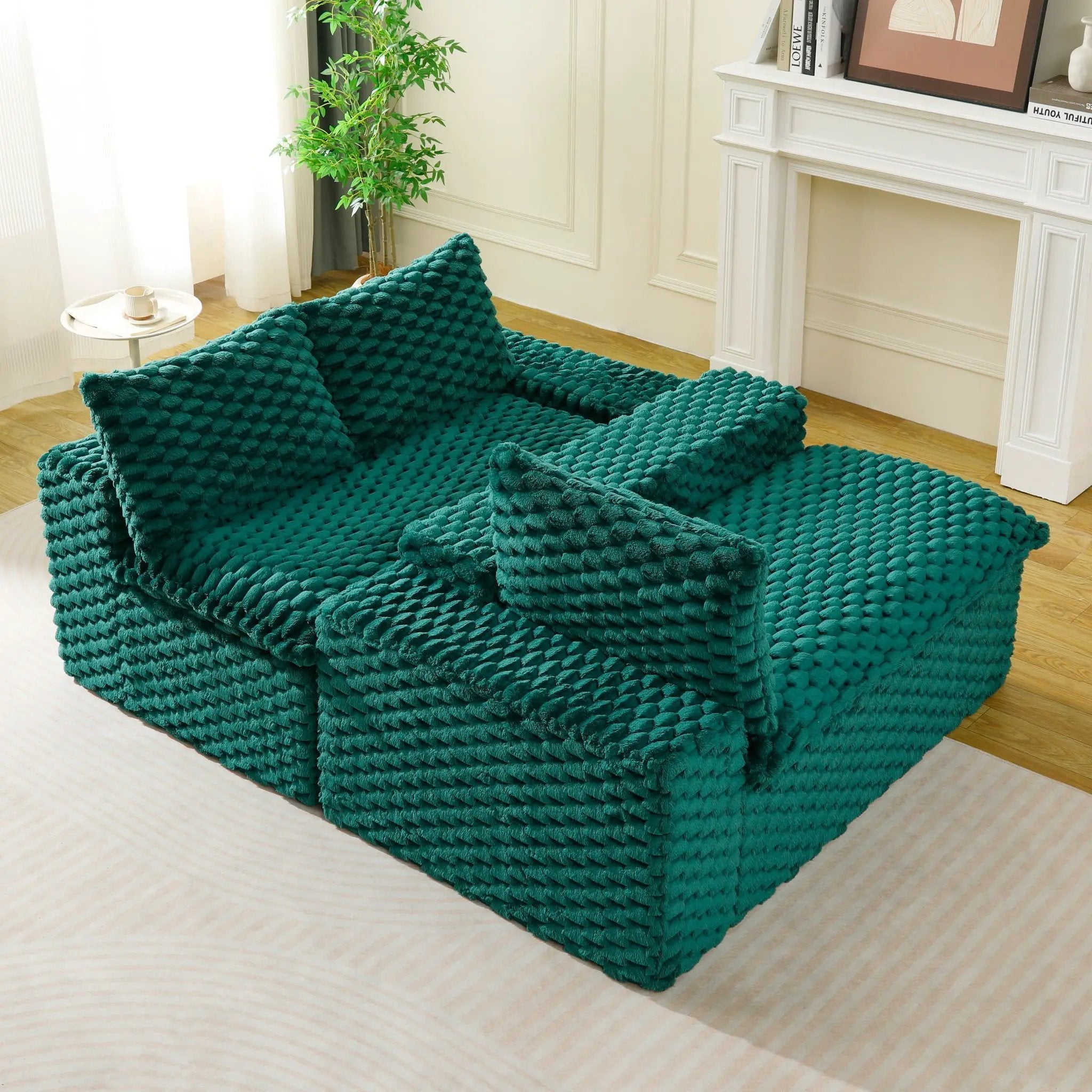 Multifunctional Sofa, Side-By-Side Or Facing Each Other by HouseOfZazla