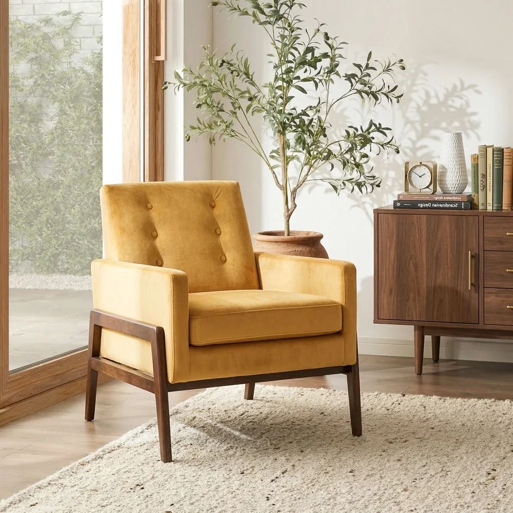 Cole - Solid Wood Lounge Chair, photo 18 of 21