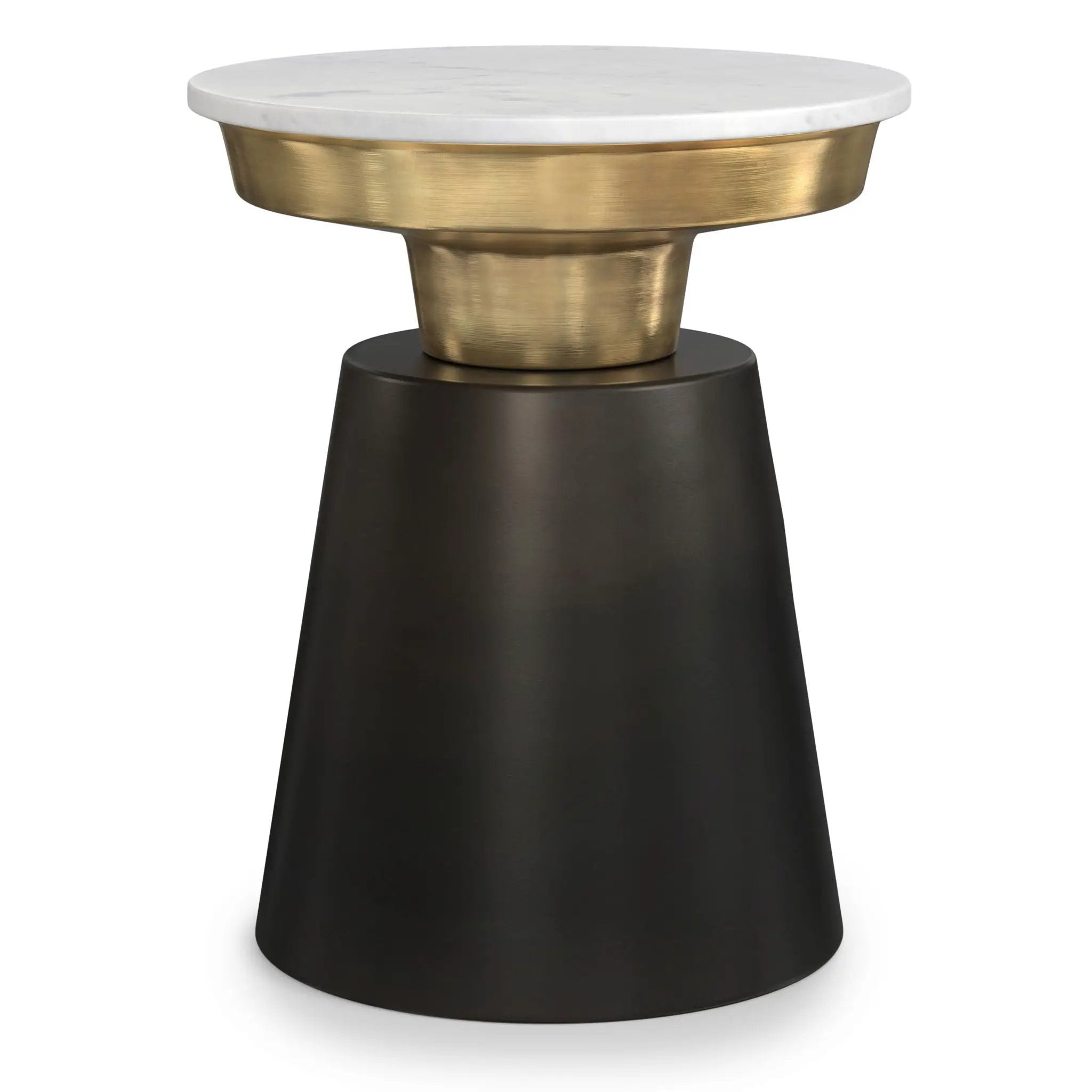 Jaxine - Side Table - Black / Gold by Unique Piece Furniture