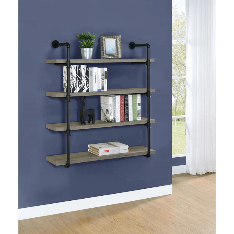 Industrial Design Wall Shelf by HouseOfZazla