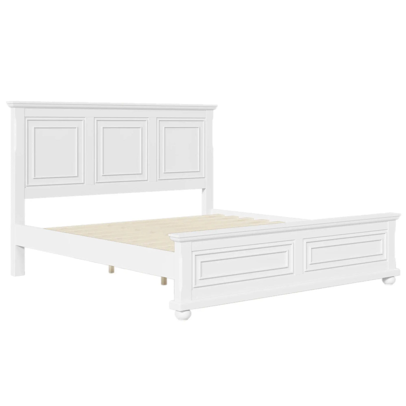 Vintage Tall Headboard Bed by HouseOfZazla
