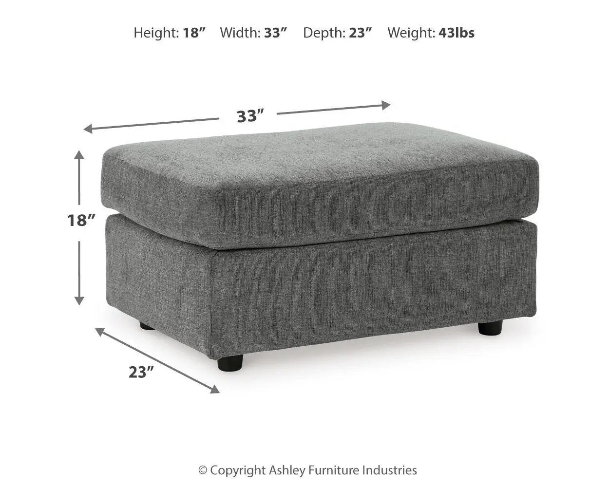 Stairatt - Ottoman by Unique Piece Furniture