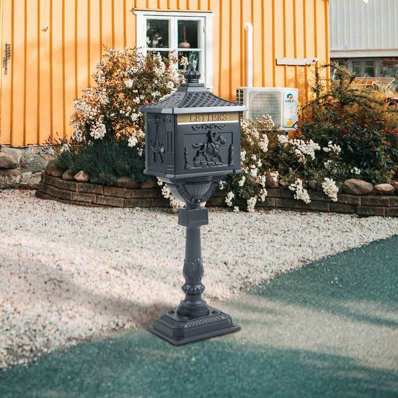 Mailbox Cast Aluminum by HouseOfZazla